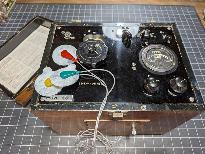 Non-functional. Fitted with leads and pads.